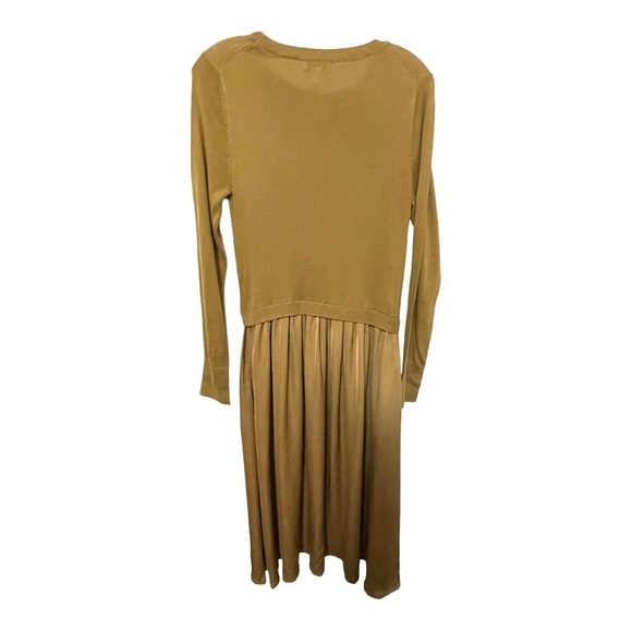NORDSTROM Caramel Sweater Dress Size M - Picture 2 of 2